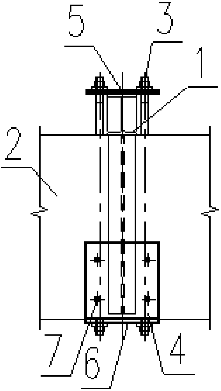 Construction method of a pipeline support node structure