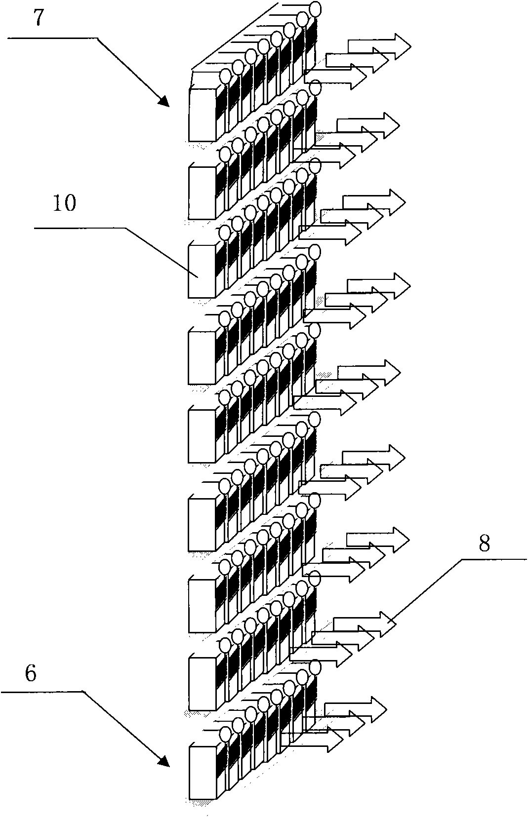 Stream guidance fan housing for outdoor unit of air conditioner