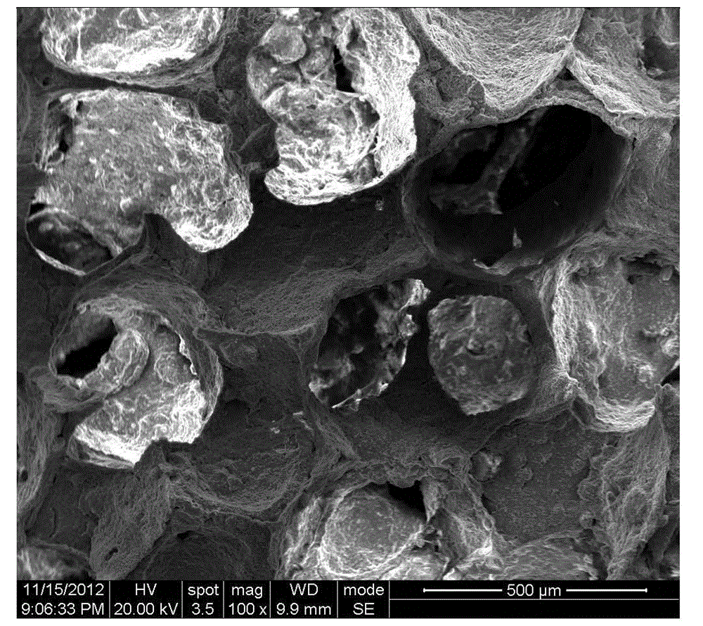 Beta-dicalcium silicate porous biological ceramic bracket and preparation method and application thereof