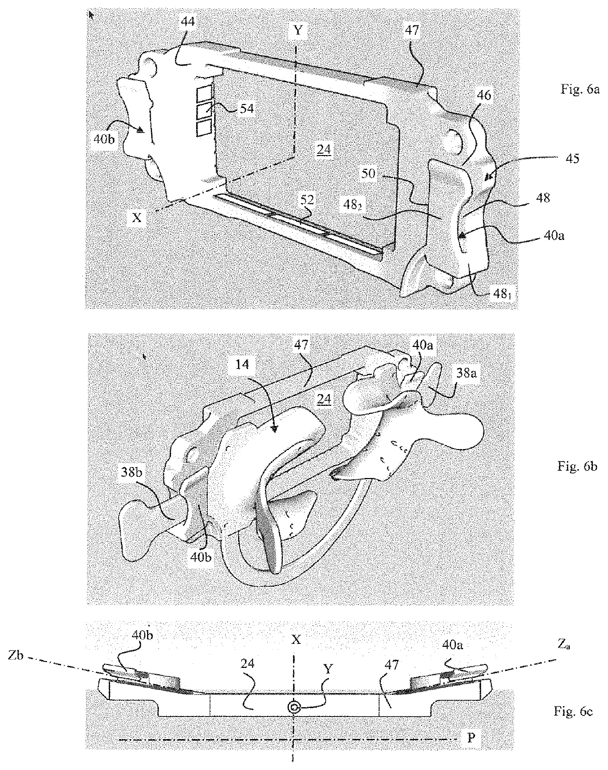 Dental imaging device for colorimetric and/or translucence calibration