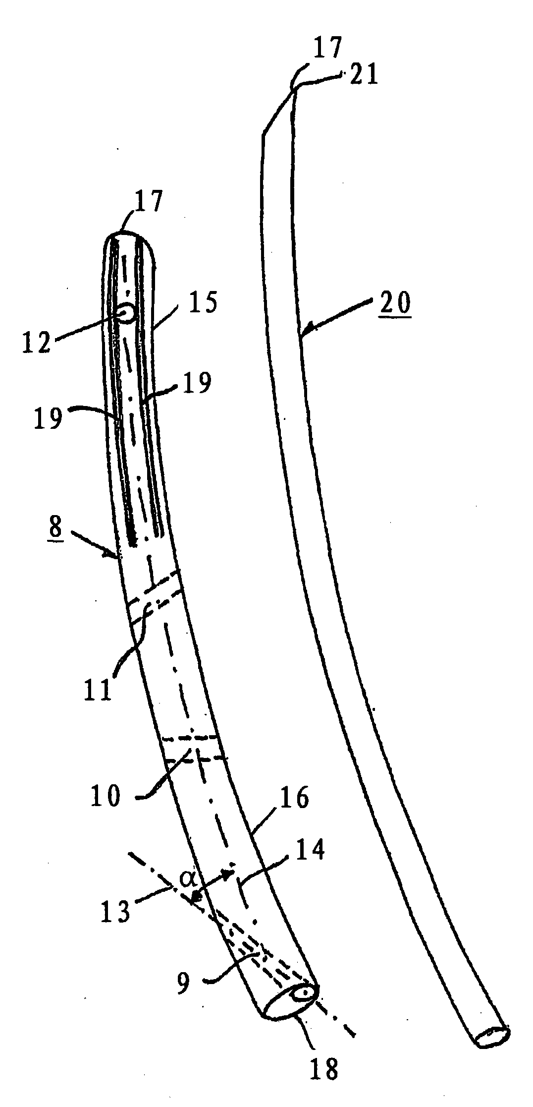 Bone nail for the heel and osteosynthesis suite