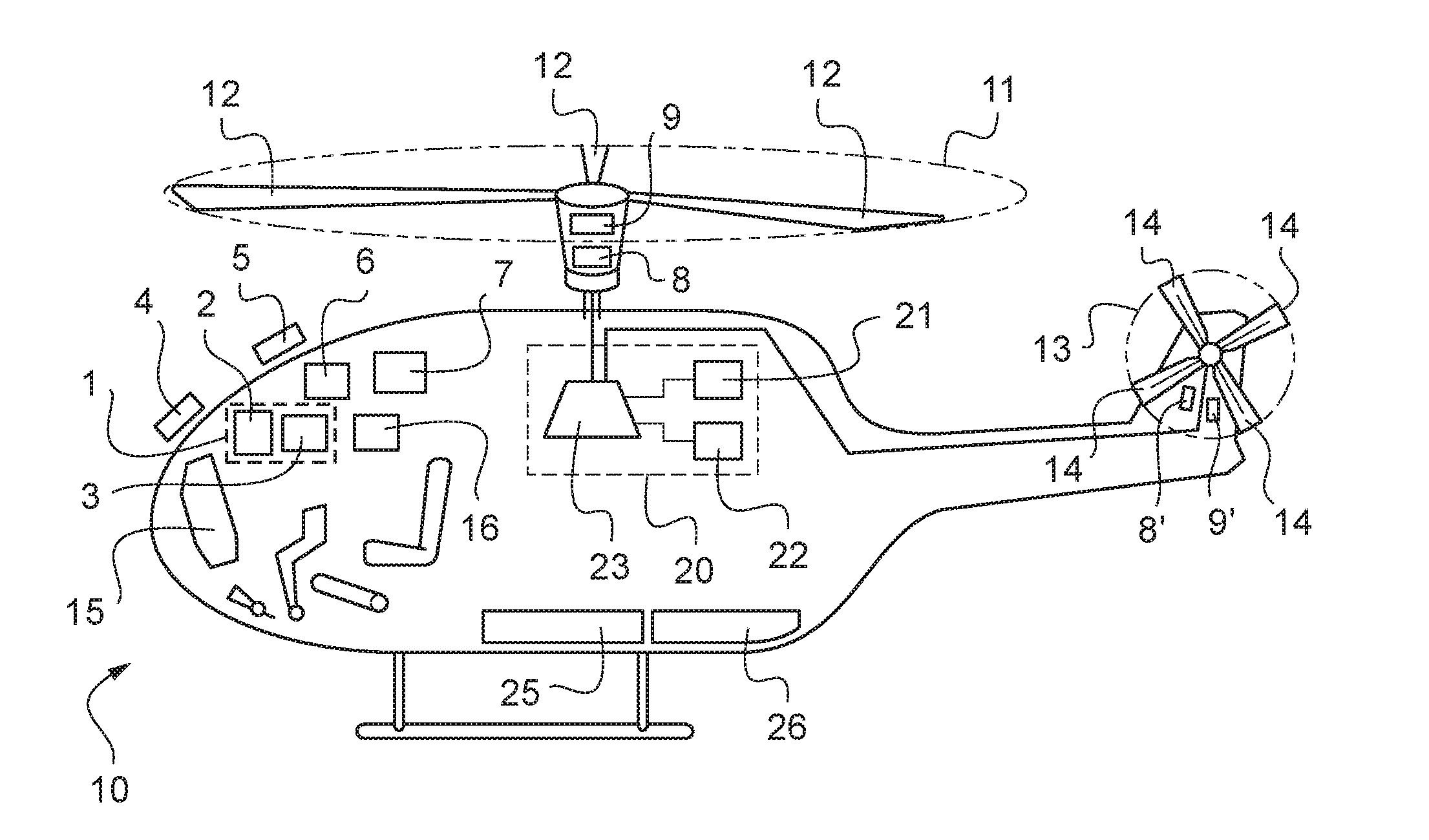 Method of estimating the instantaneous mass of a rotary wing aircraft