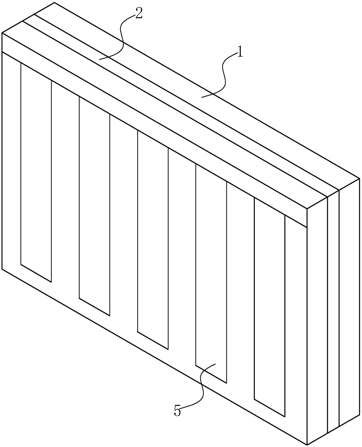 Decorative wall body and manufacture method thereof