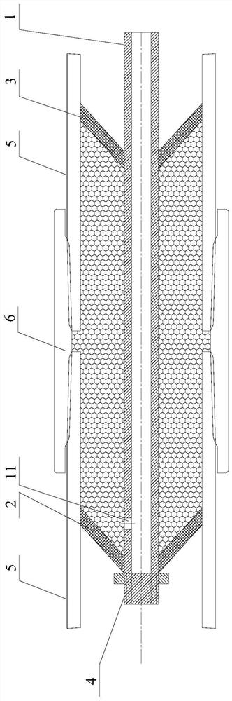 Thermal expansion casing pipe shackle method and device