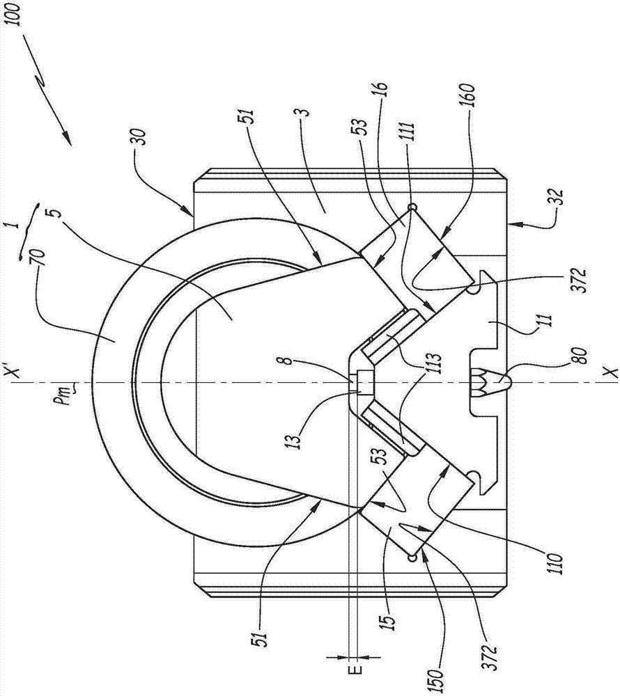 System for fixing cutting tool and tunnel boring machine comprising same