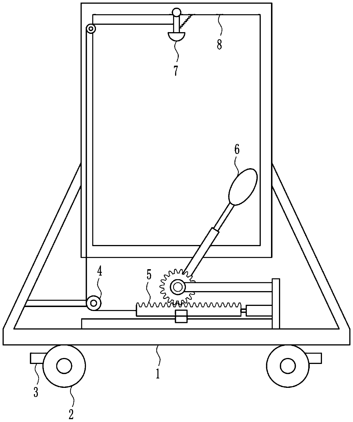 An X-ray film observation device for imaging department