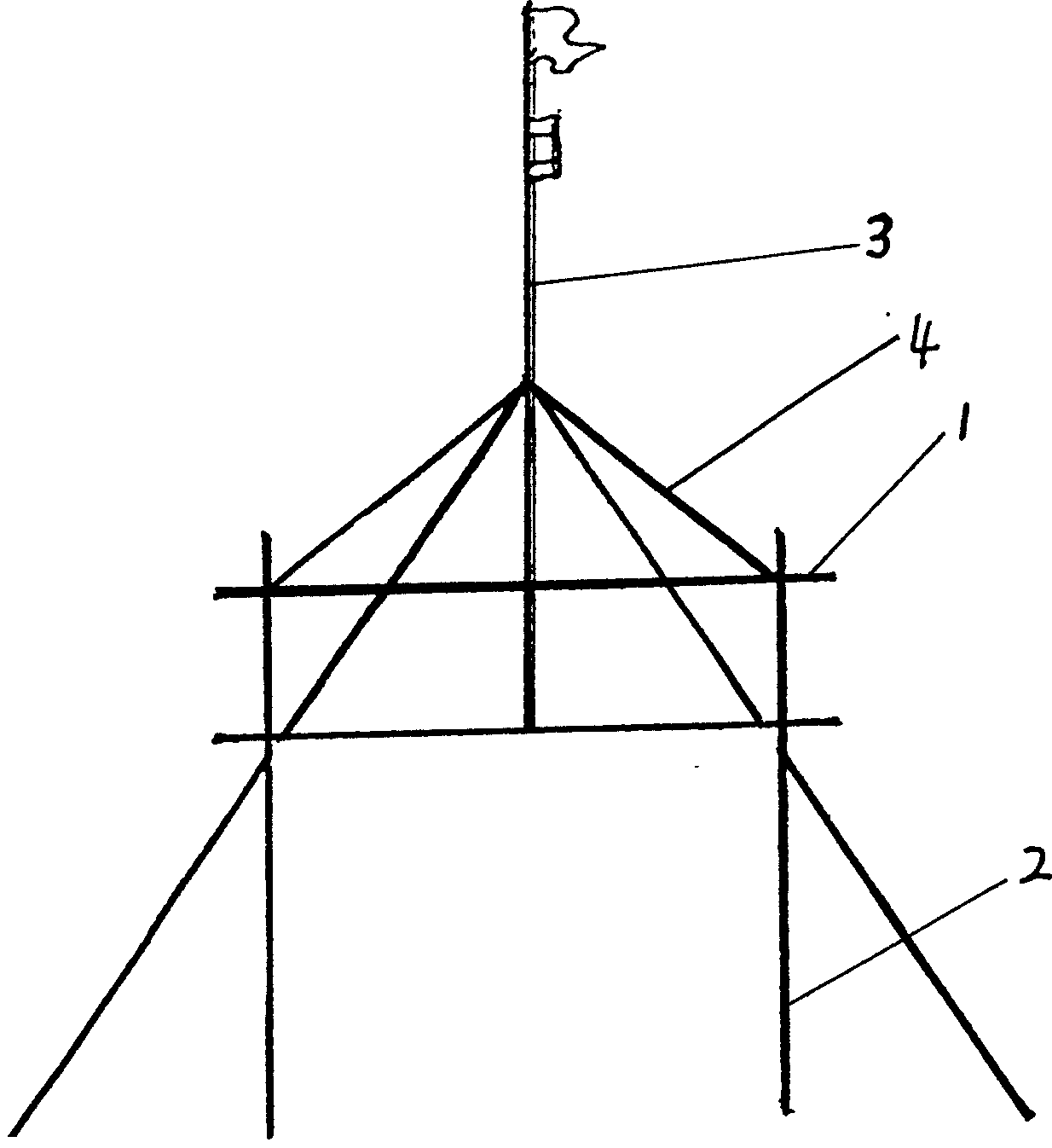 Method for making iron flower