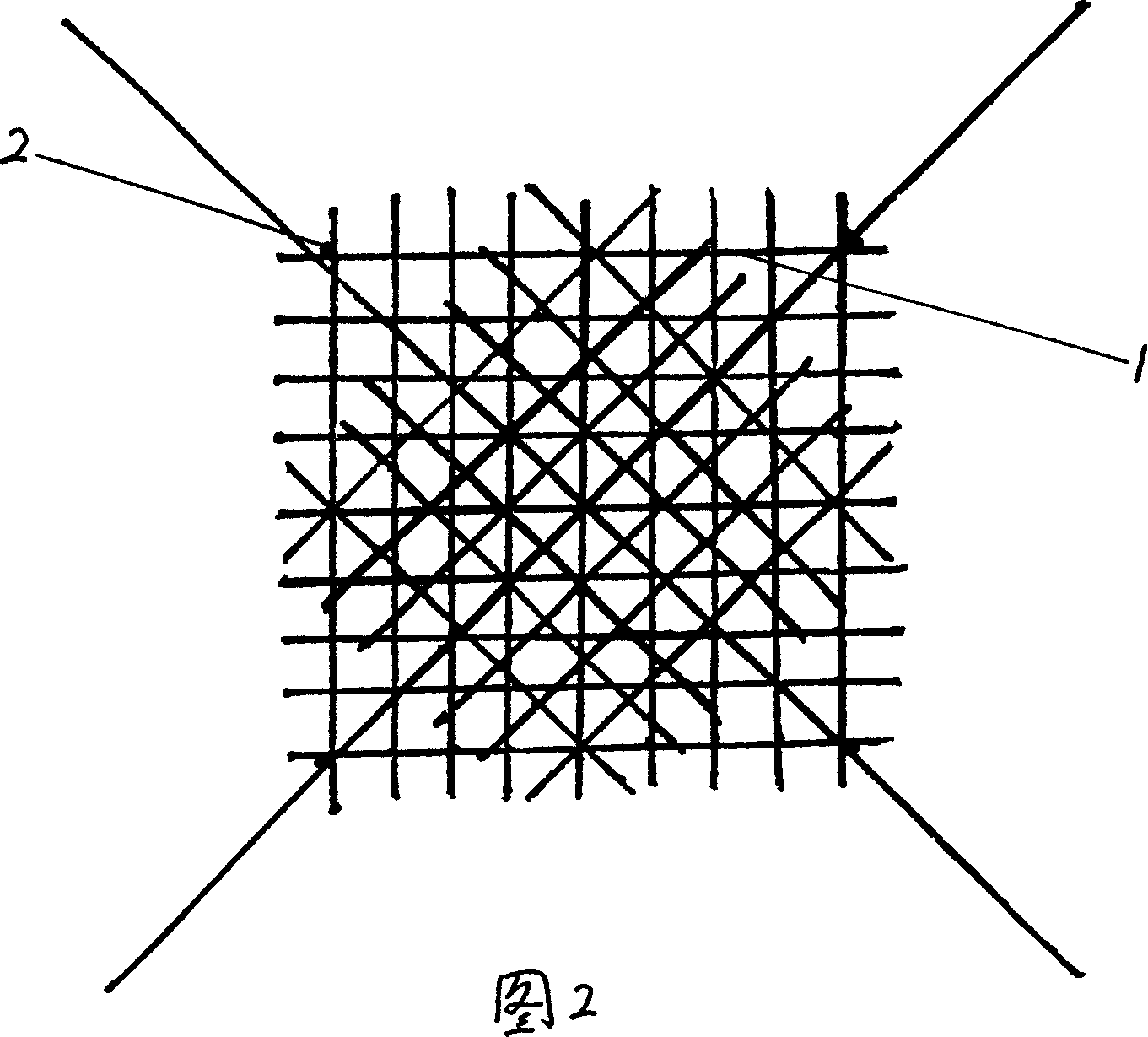 Method for making iron flower