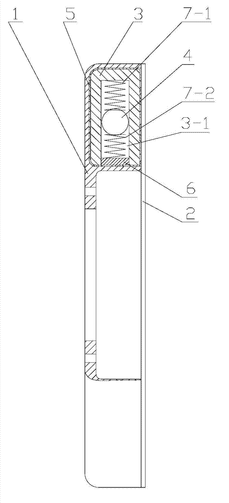 Damping shock absorber