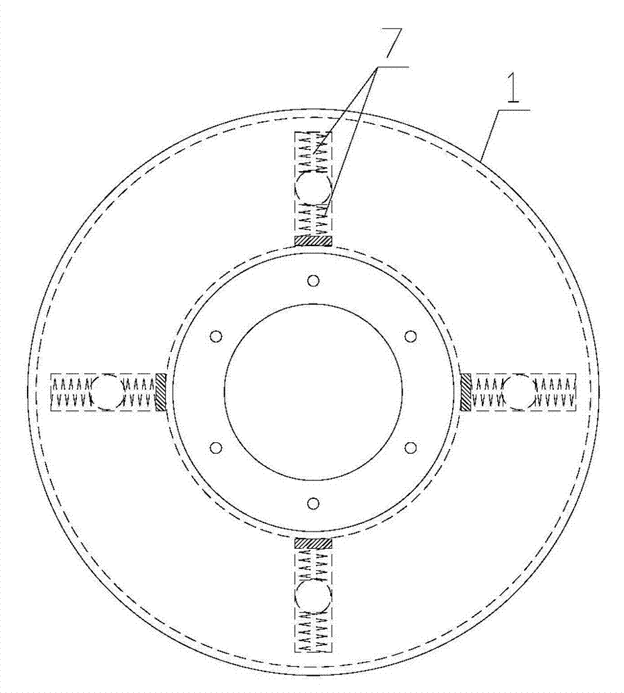 Damping shock absorber