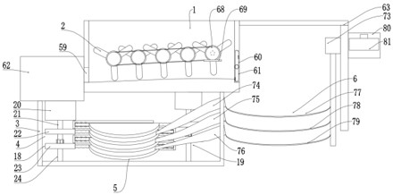 Self-flowing swivel for concrete sand and gravel recovery and separation