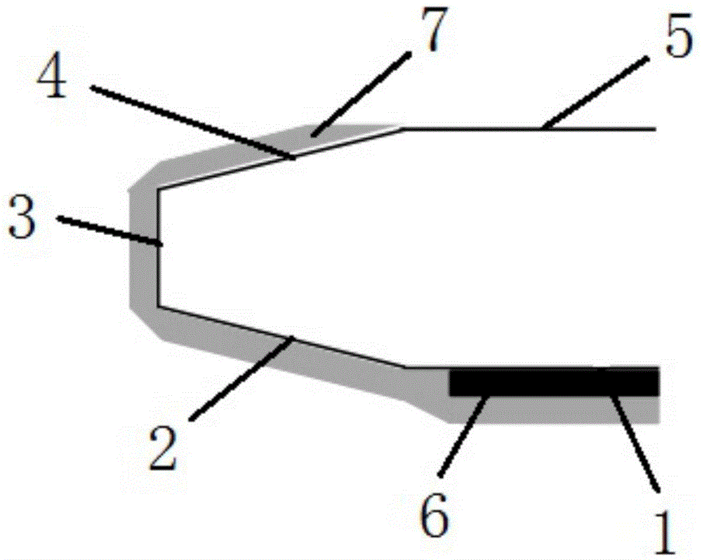 De-edged super back seal layer structure for silicon wafer and manufacturing method thereof