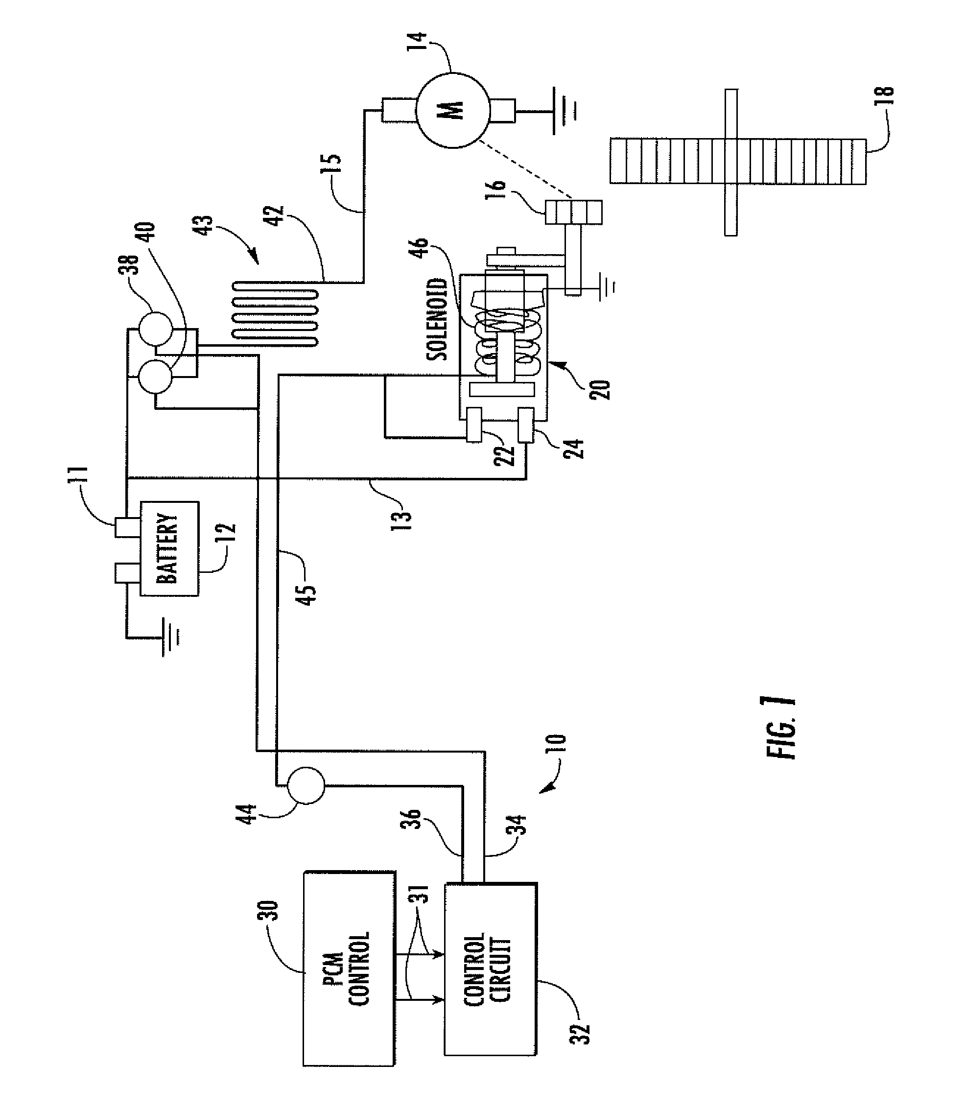 Starter motor control with pre-spin