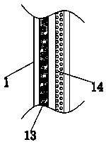 New energy vehicle charging pile with refrigerating device