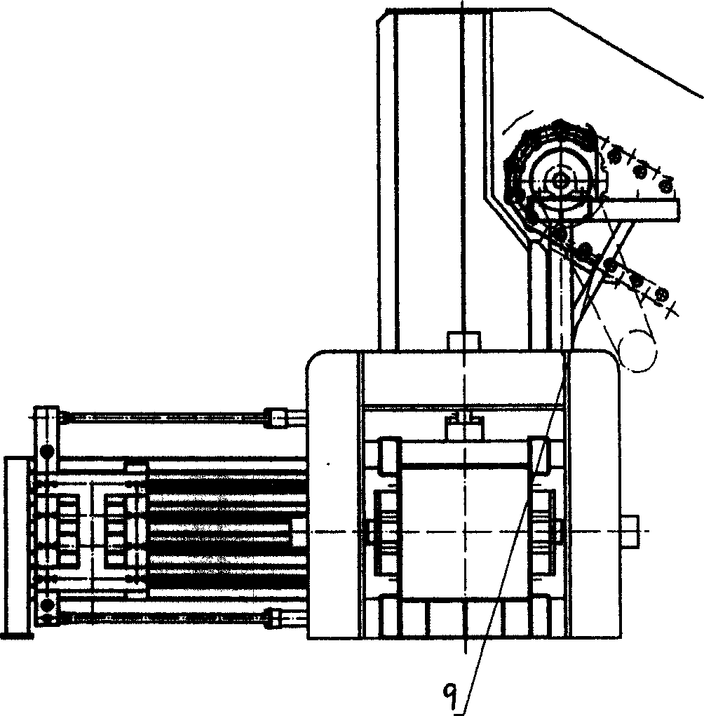 Horizontal hydraulic pressure full automatic packing machine