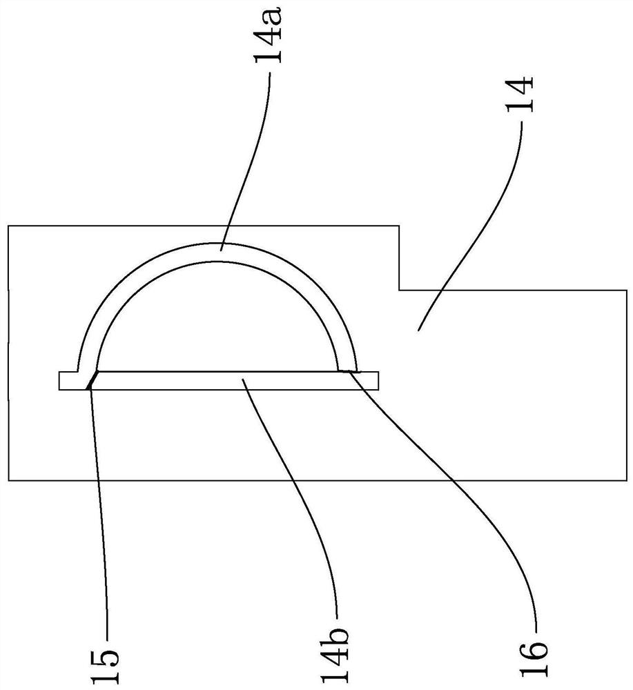 A six-wire high-voltage line sub-coil installation device