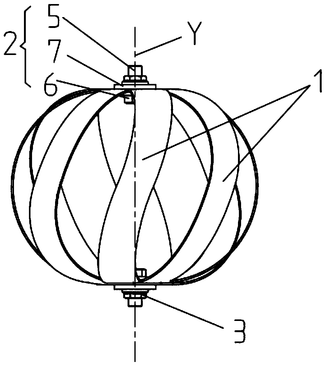 Shock absorber and elastic vibration damping device