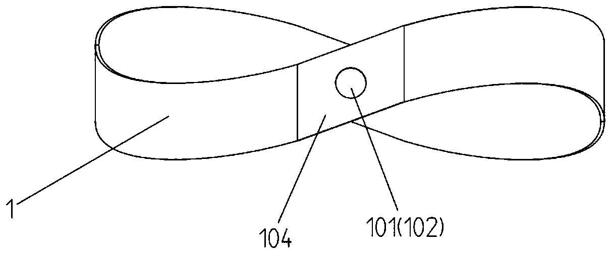 Shock absorber and elastic vibration damping device