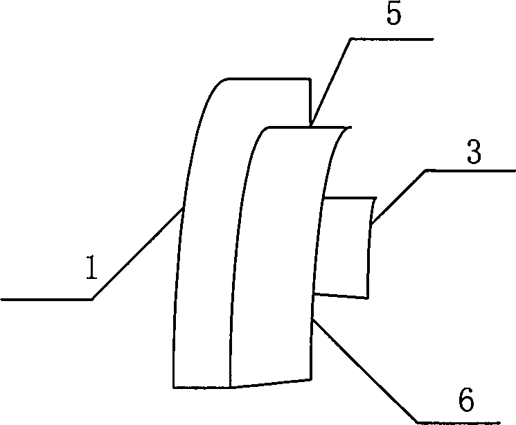 Light-emitting diode (LED) lamp with inducing track