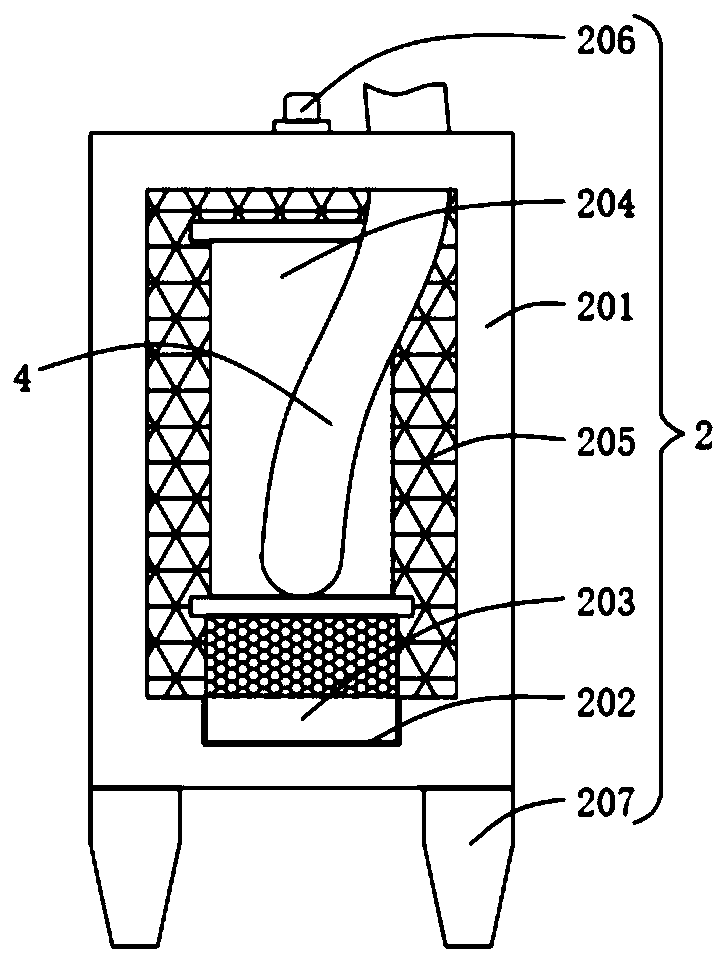 Agricultural field crop cultivation irrigation device