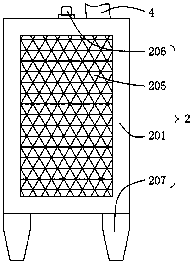 Agricultural field crop cultivation irrigation device