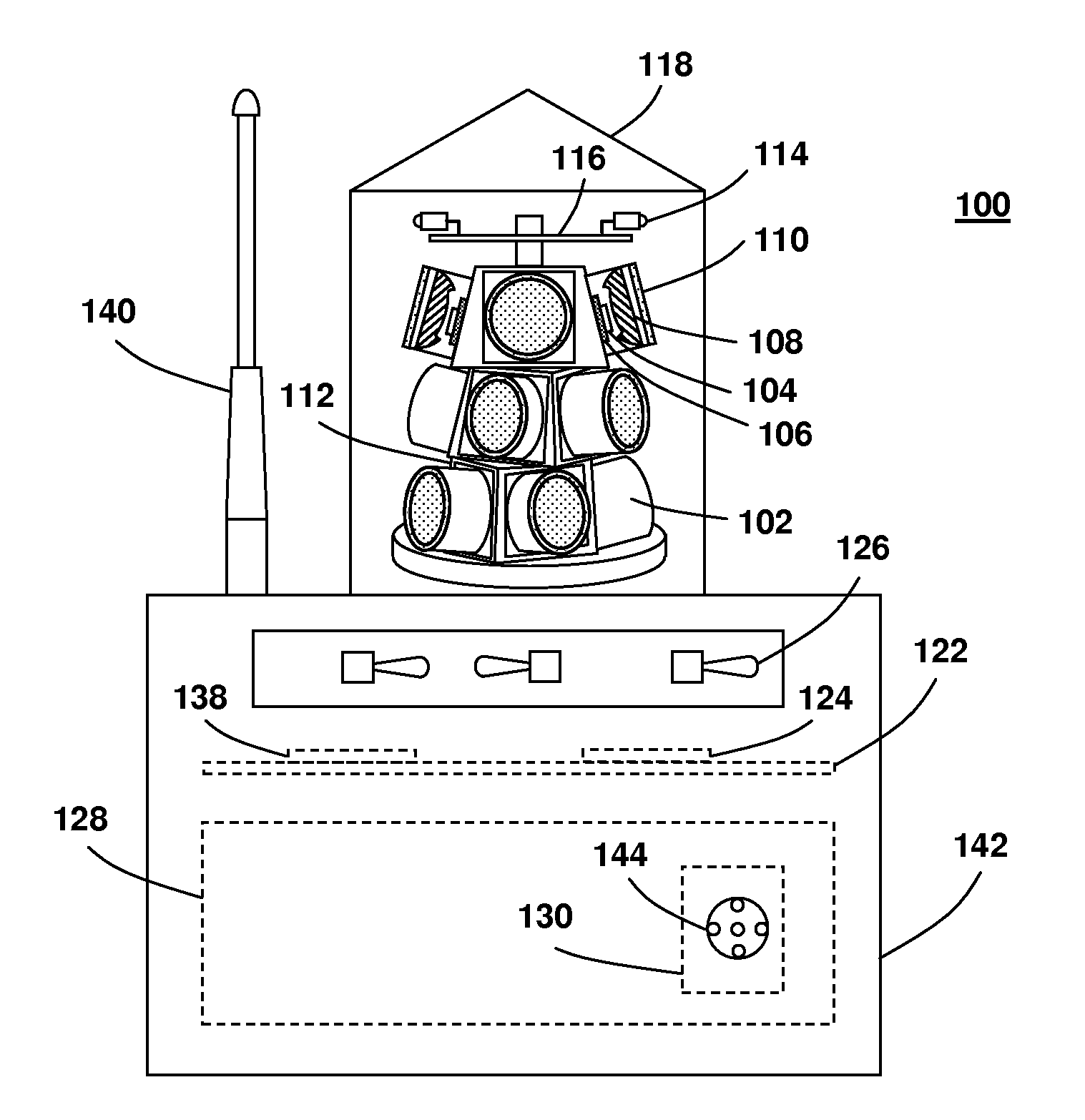 Novel lighting apparatus for navigational aids