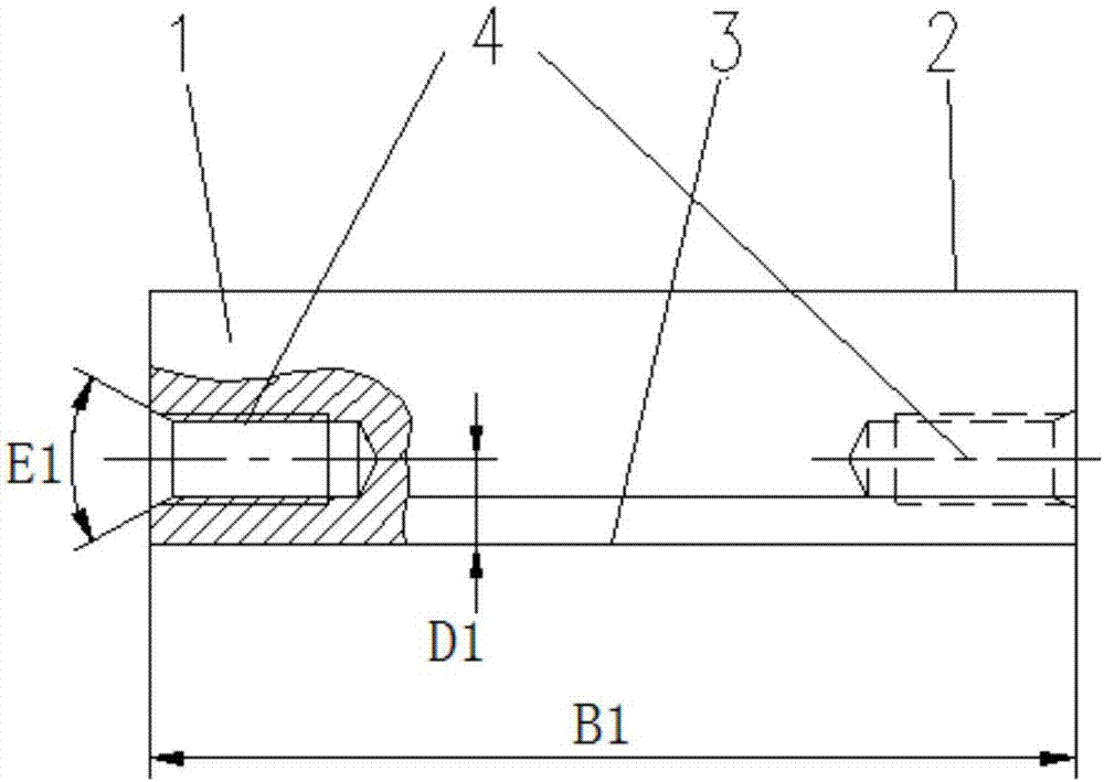 Machining method for semicircular inserts