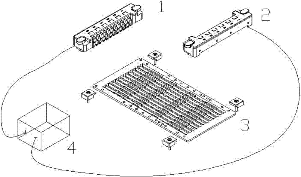 Electrophoresis tank device for isoelectric focusing electrophoresis