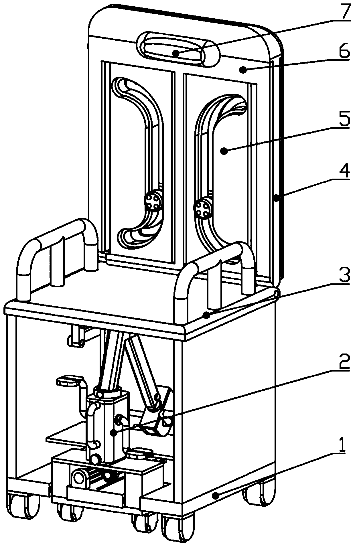 Rehabilitation exercise apparatus for respiratory diseases