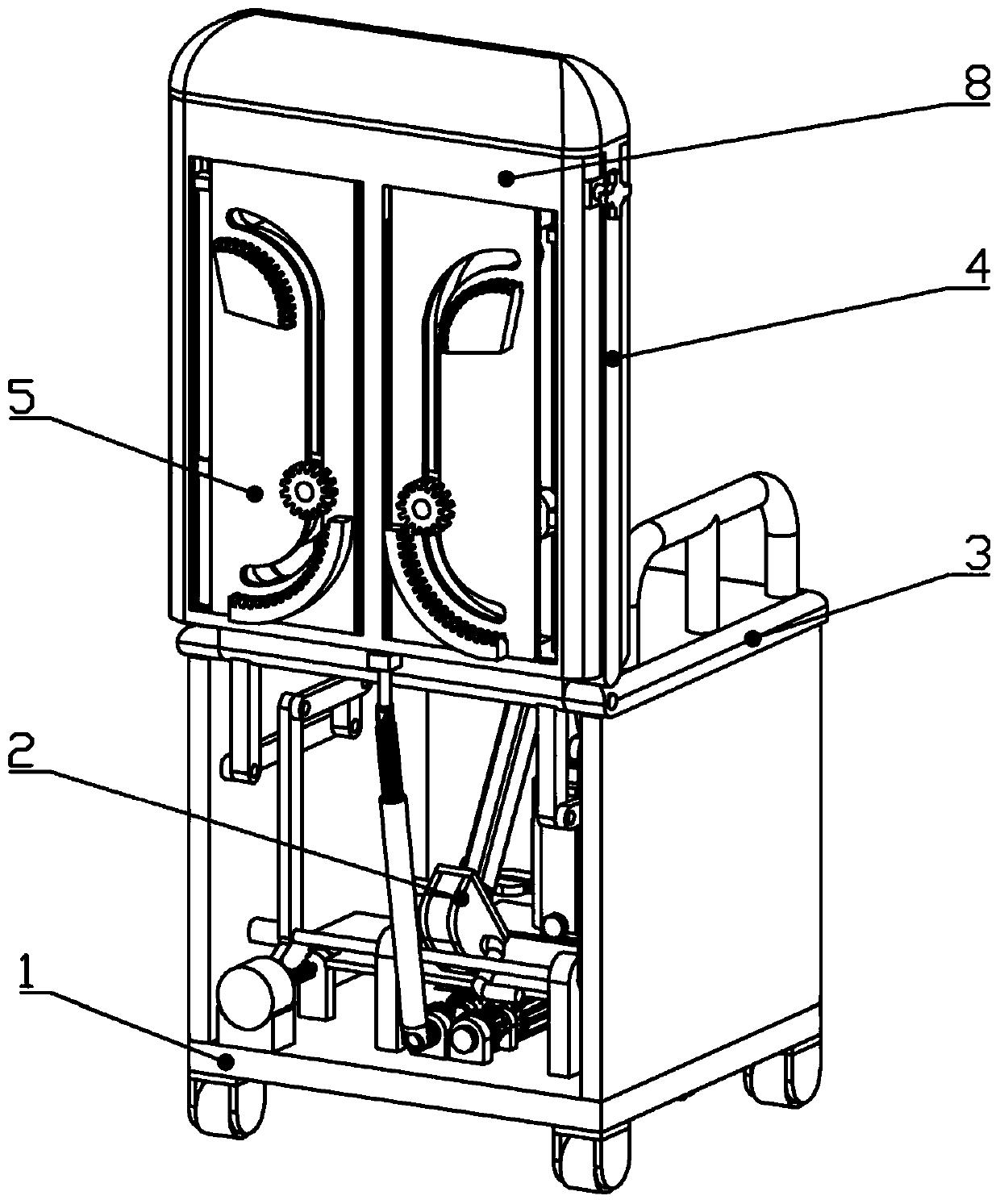 Rehabilitation exercise apparatus for respiratory diseases