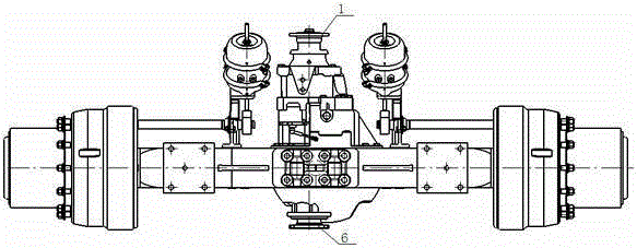 Main reducer assembly with two end input function