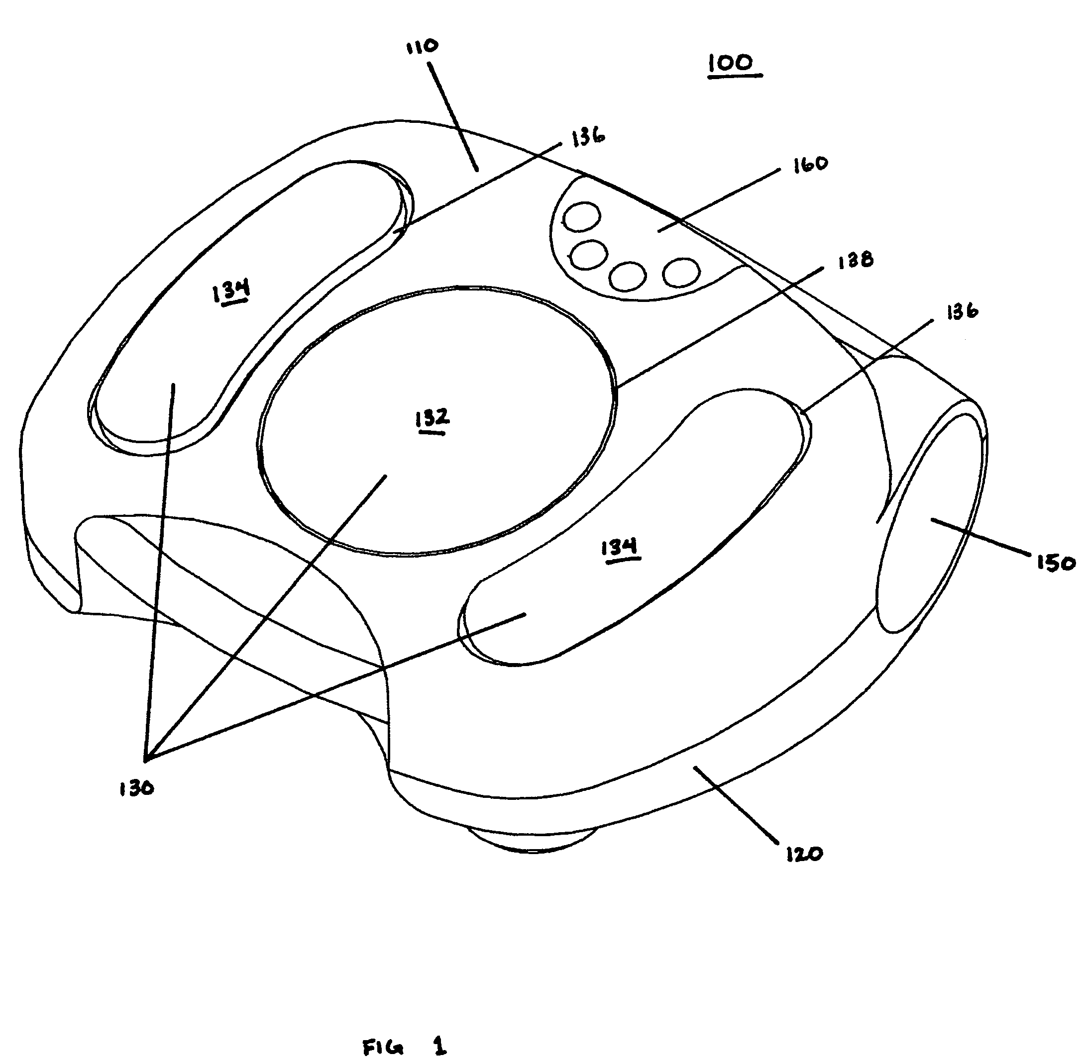 Body part treatment device with air diverter