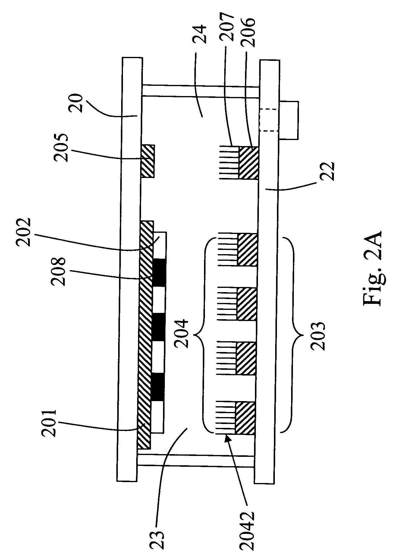 Field emission system and method for improving its vacuum