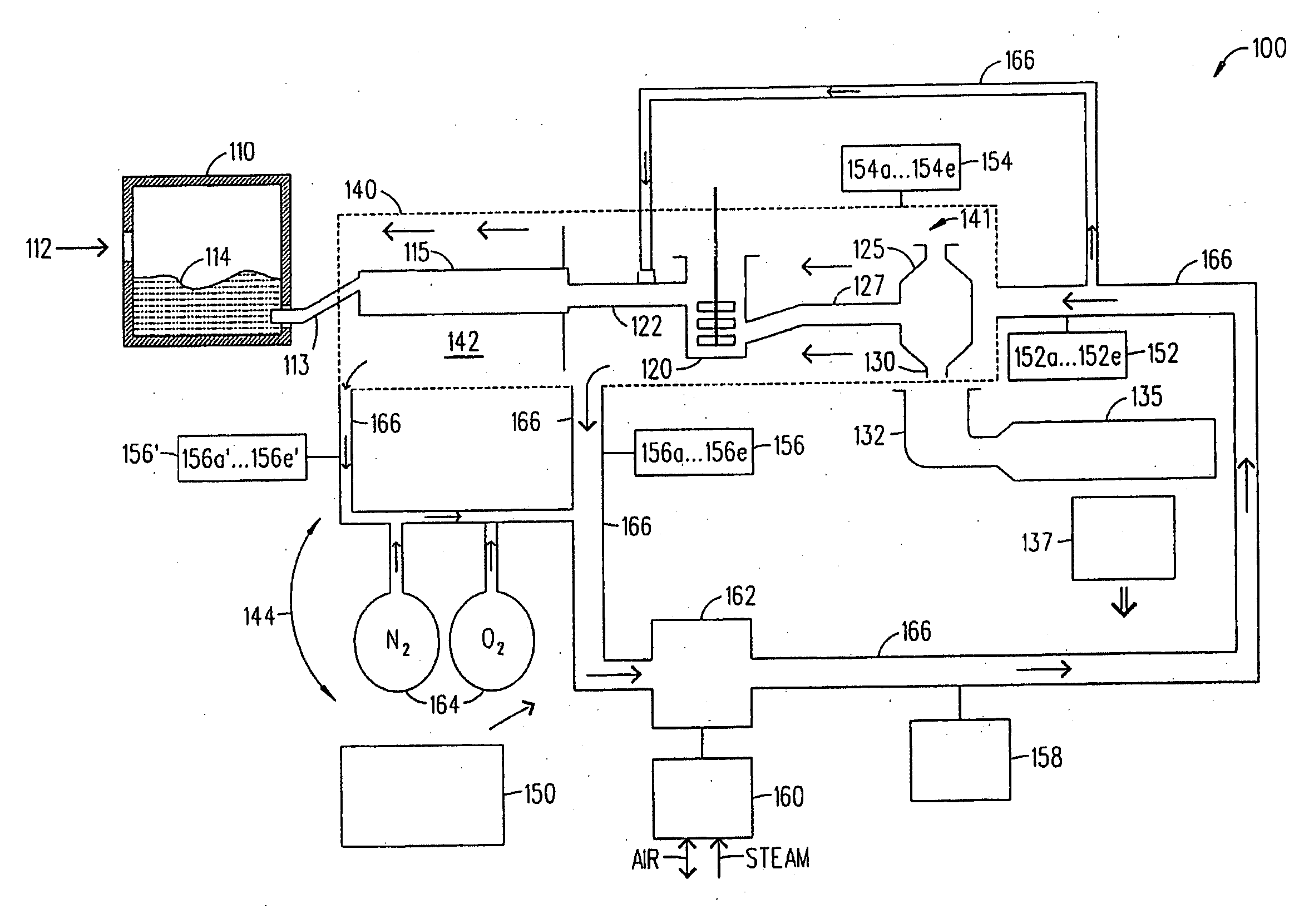 Method of eliminating blisters in a glass making process