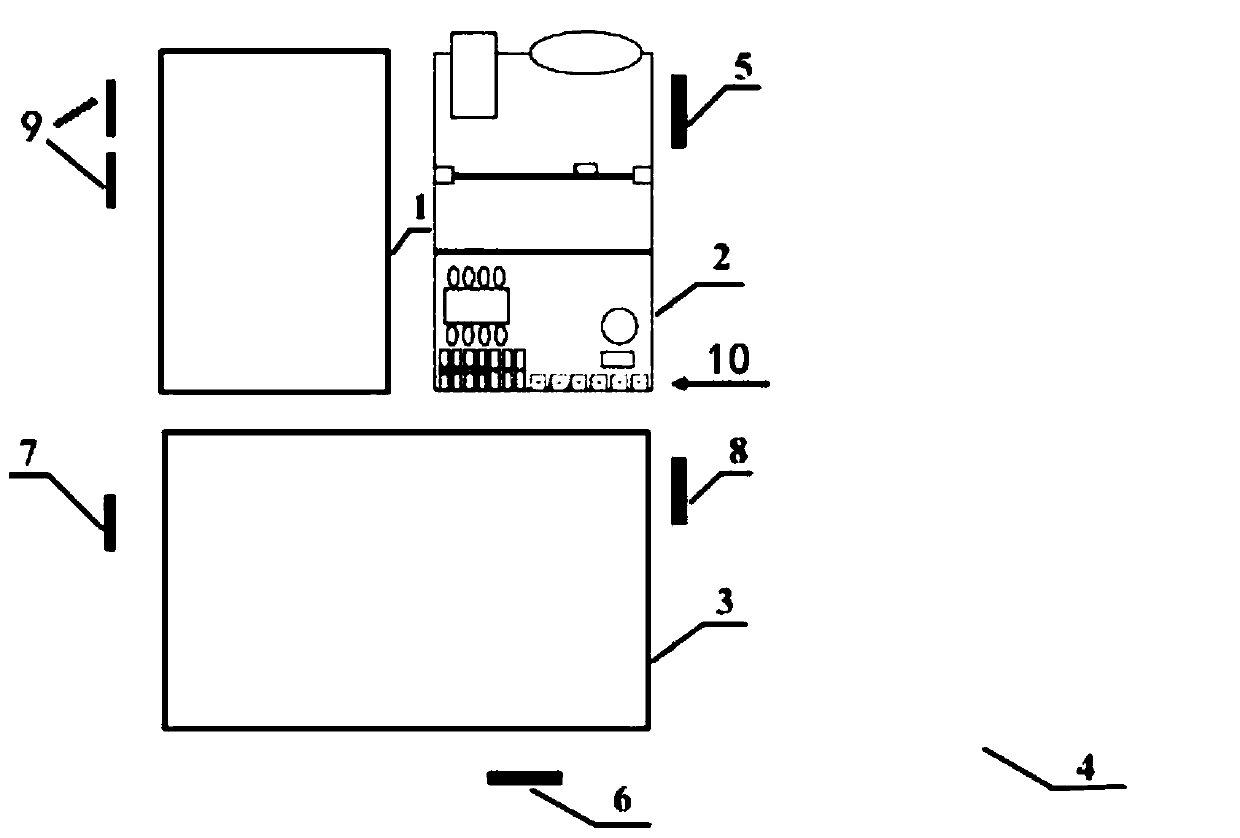 Laser rangefinder for house measurement, and method thereof