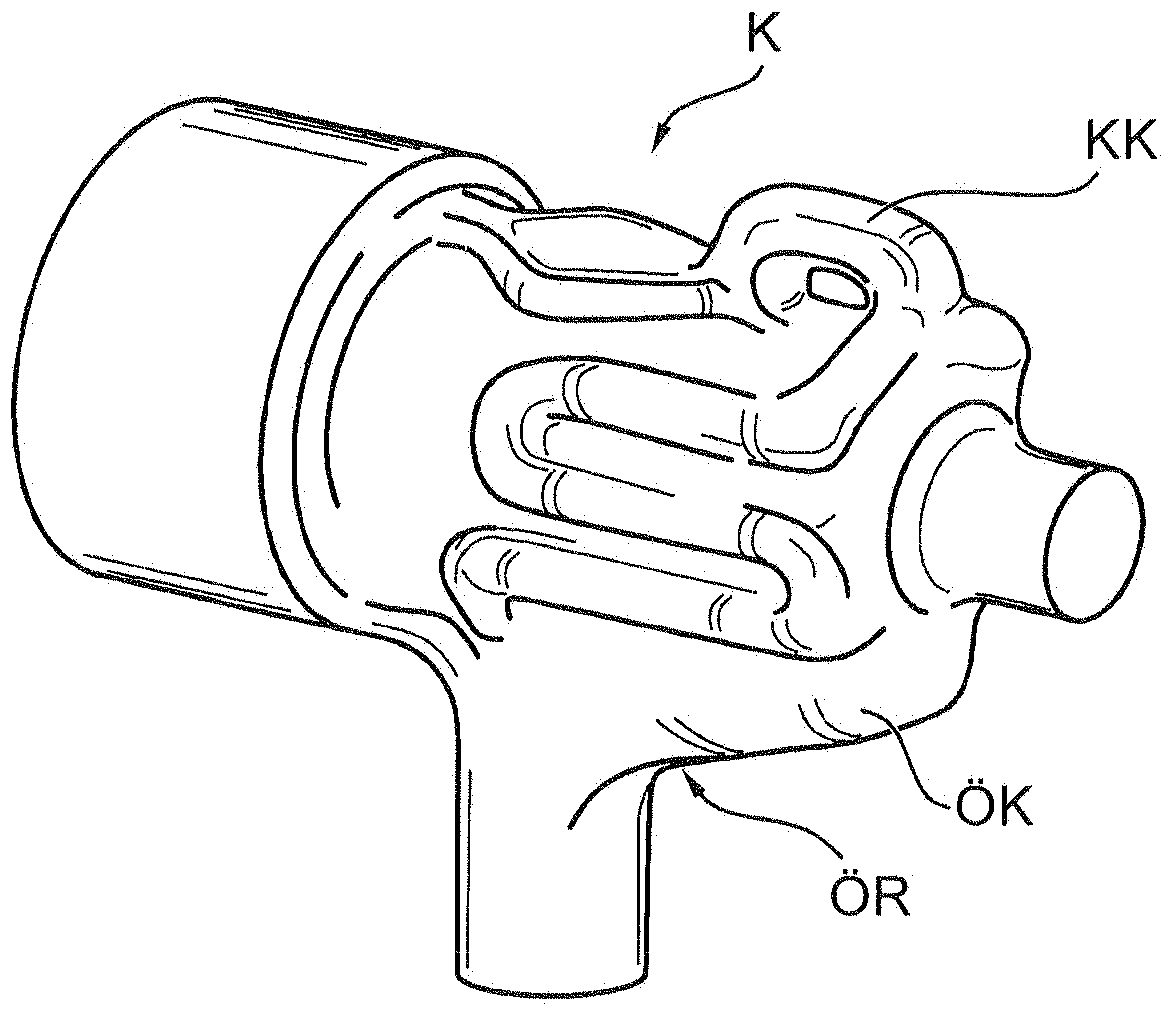 Bearing housing for exhaust turbocharger