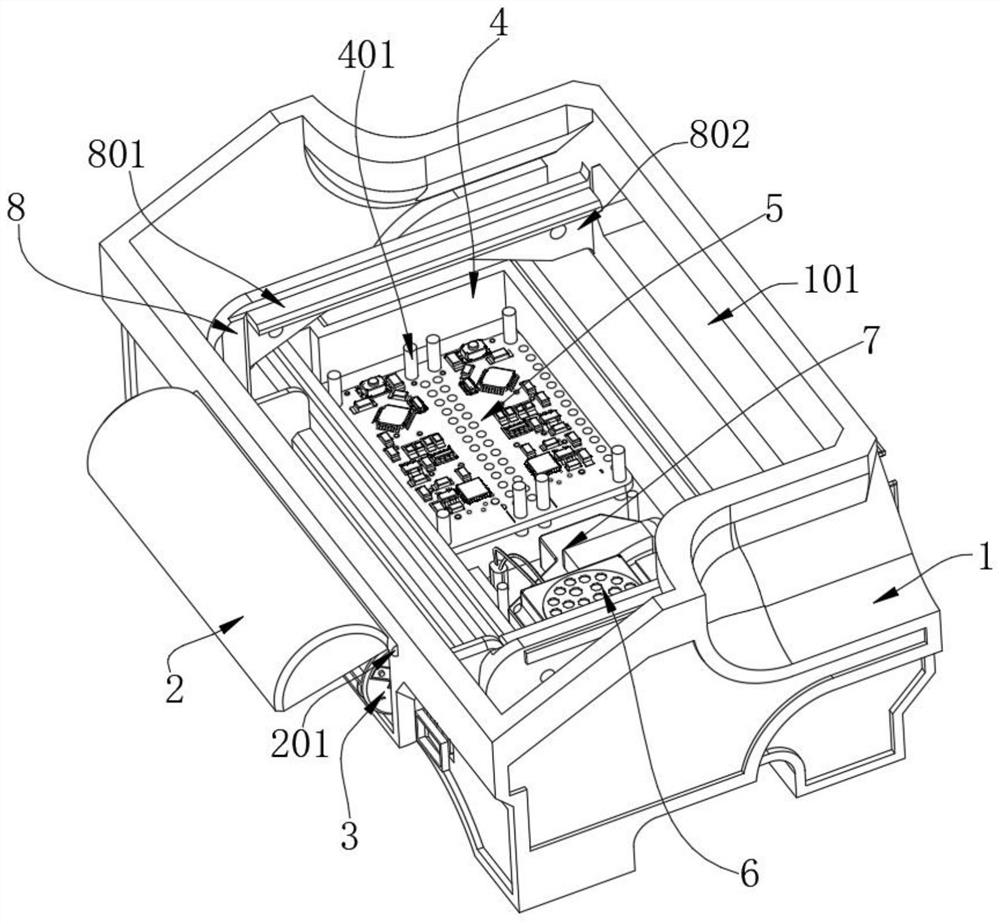 Infrared imaging electric power facility fault detector and detection method thereof