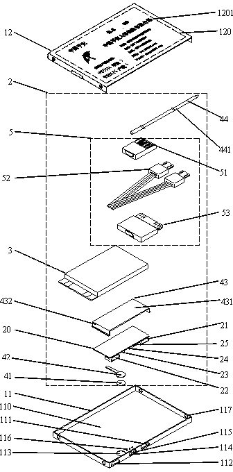 Portable power source business card