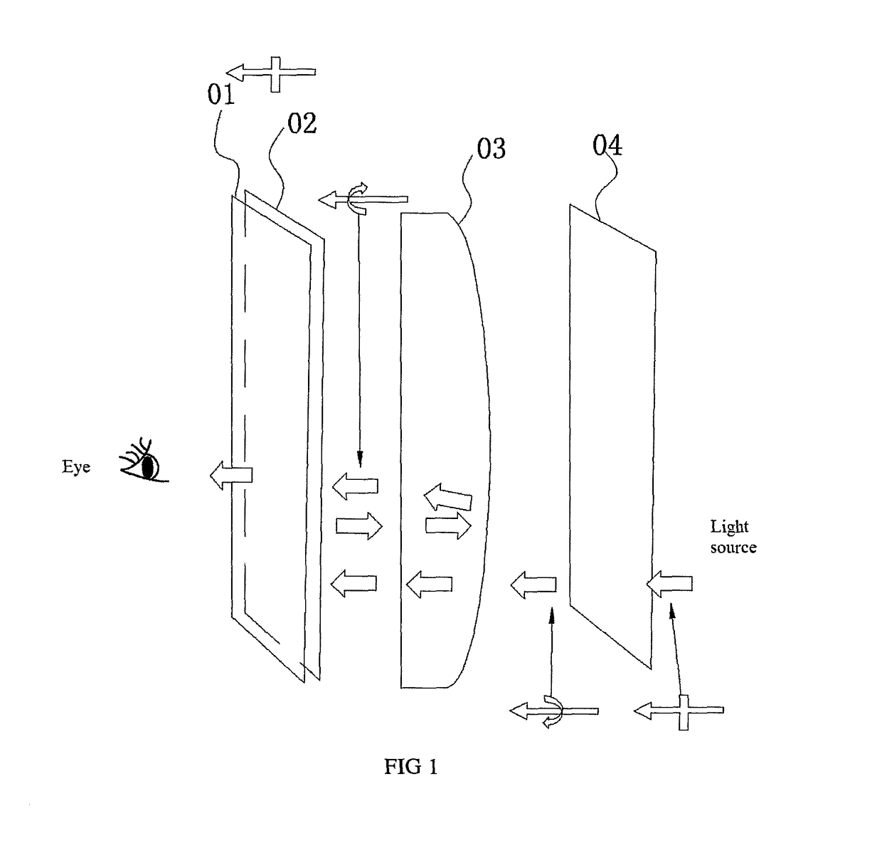 Short-range optical amplification module, spectacles, helmet and VR system