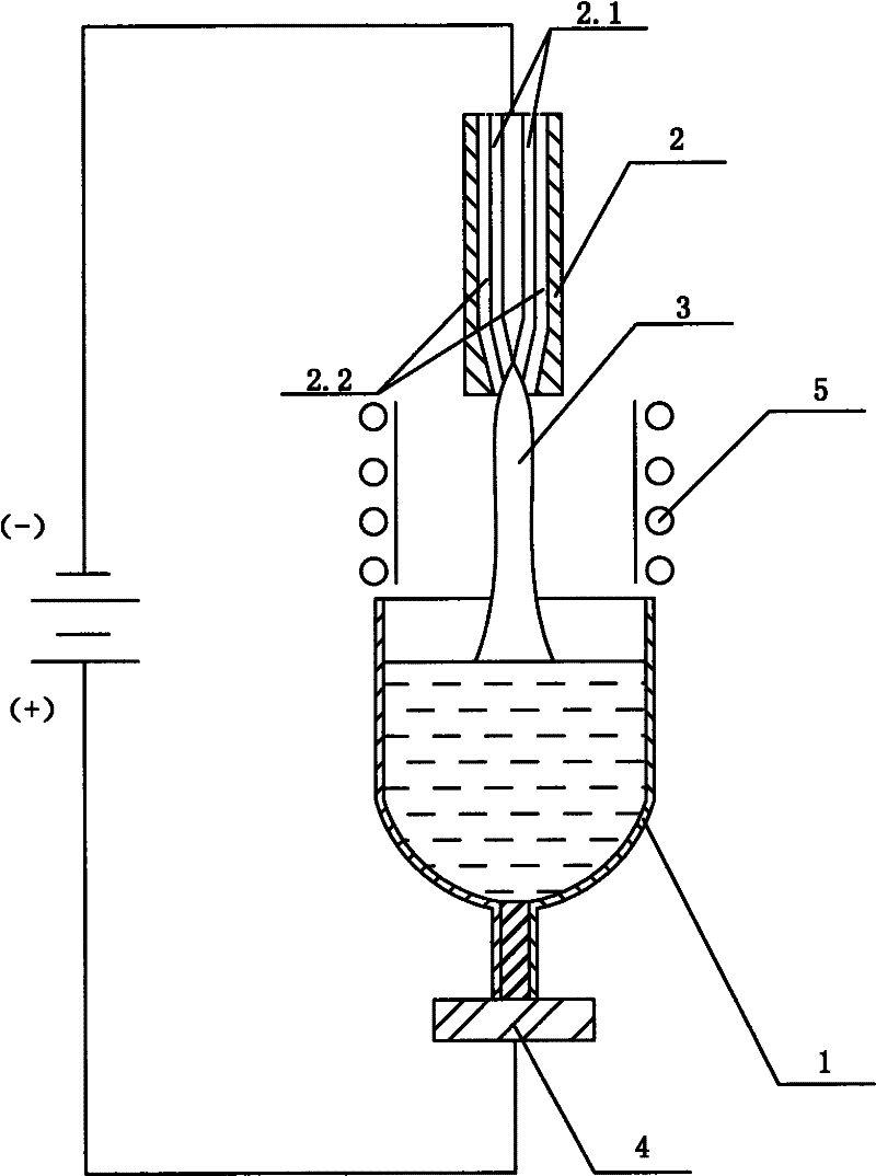 Metal evaporating device and method for preparing ultrafine metal powder by using same