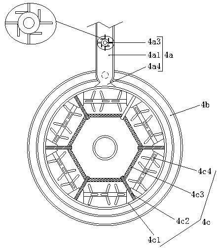 Intermittent quantity-control and uniform-coating coated plastic particle production device