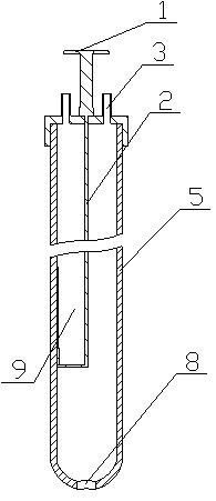 A double lumen anesthesia catheter