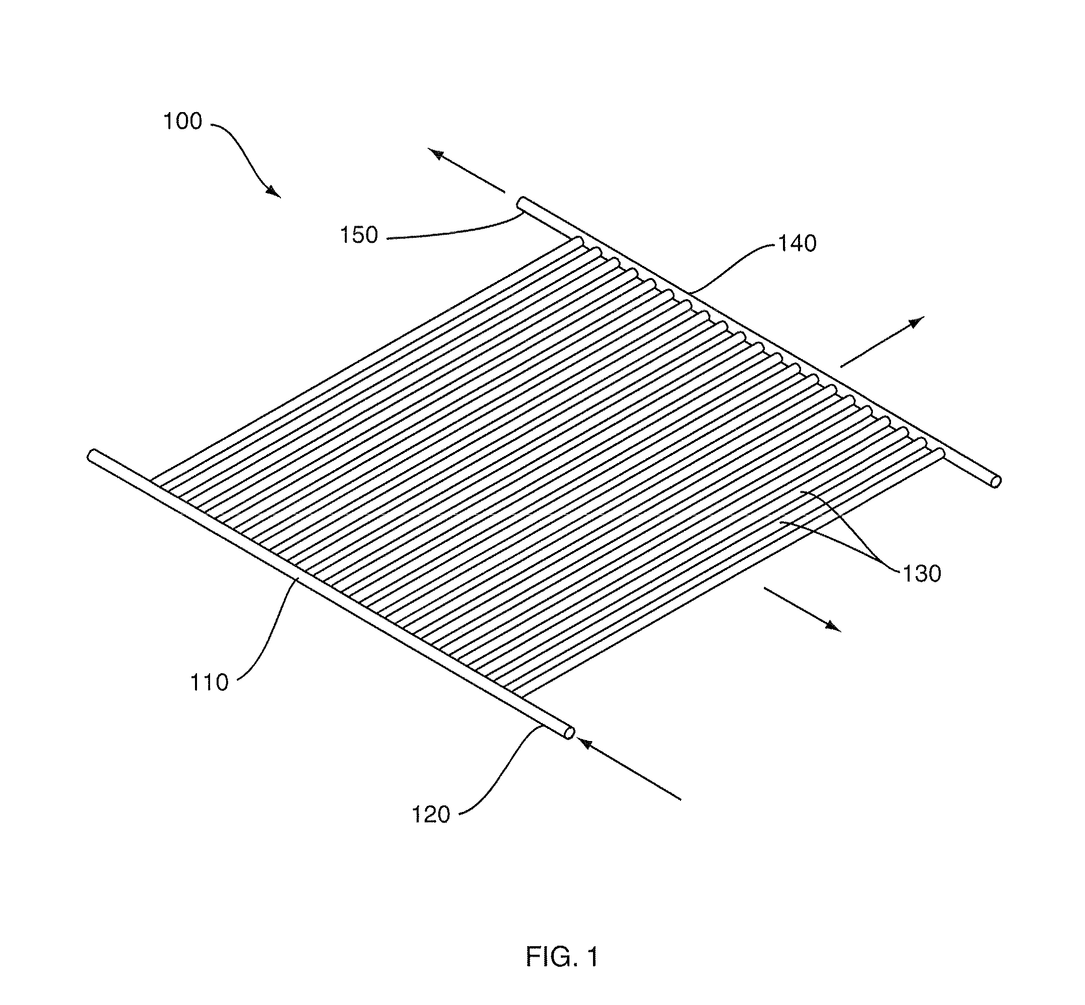 Uniform gas distribution through channels of SOFC