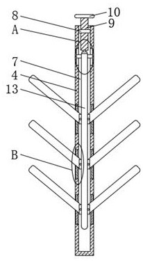 Glue proportioning device with heating device