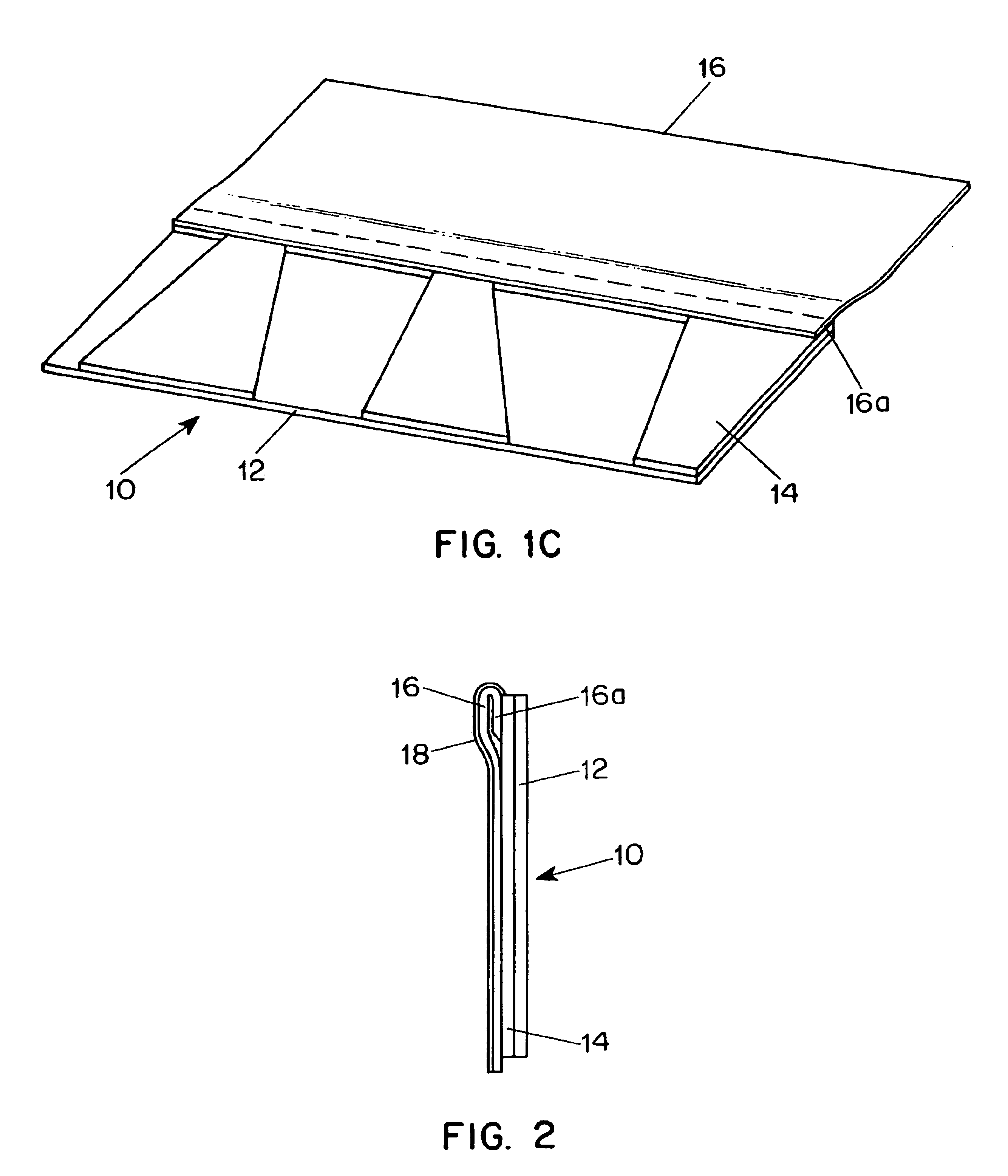 Fastener-free composite roofing product