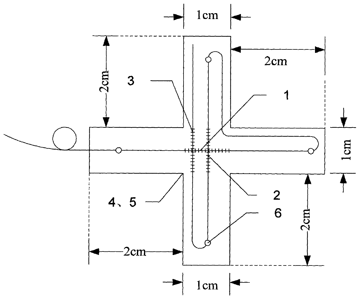 Flexible high-temperature raster strain foil for two-dimensional stress detection