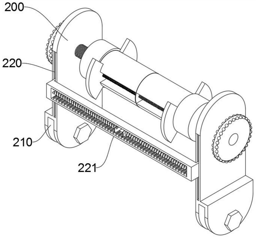 Shaftless cable winding device capable of quickly winding cable for double-disc cage strander