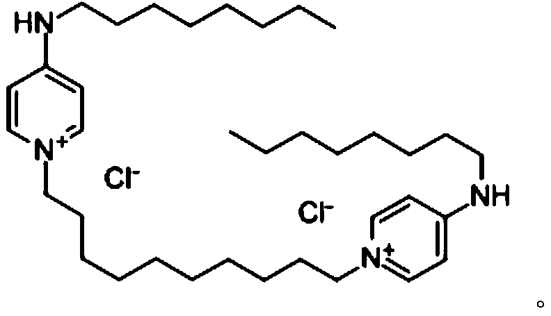 Application of octenidine in inhibiting acetyltransferase and resisting mycobacterium infection