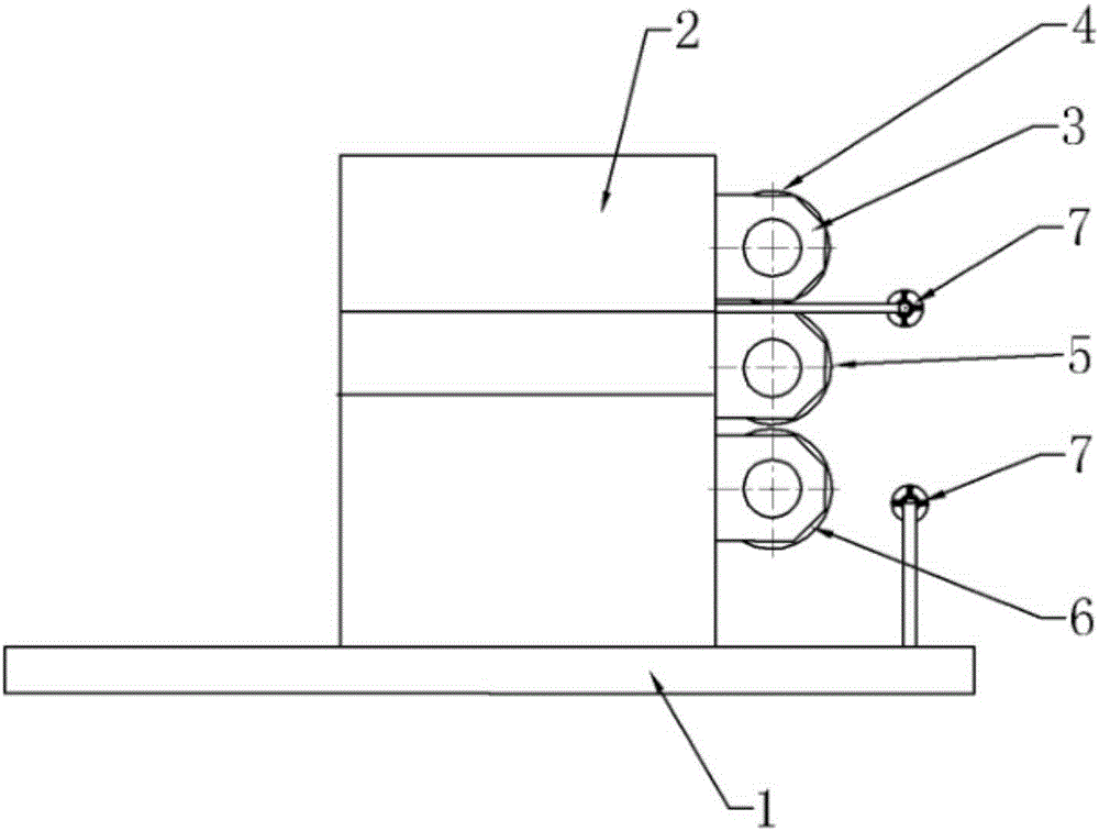 Three-roller machine for producing epoxy zinc-rich primers