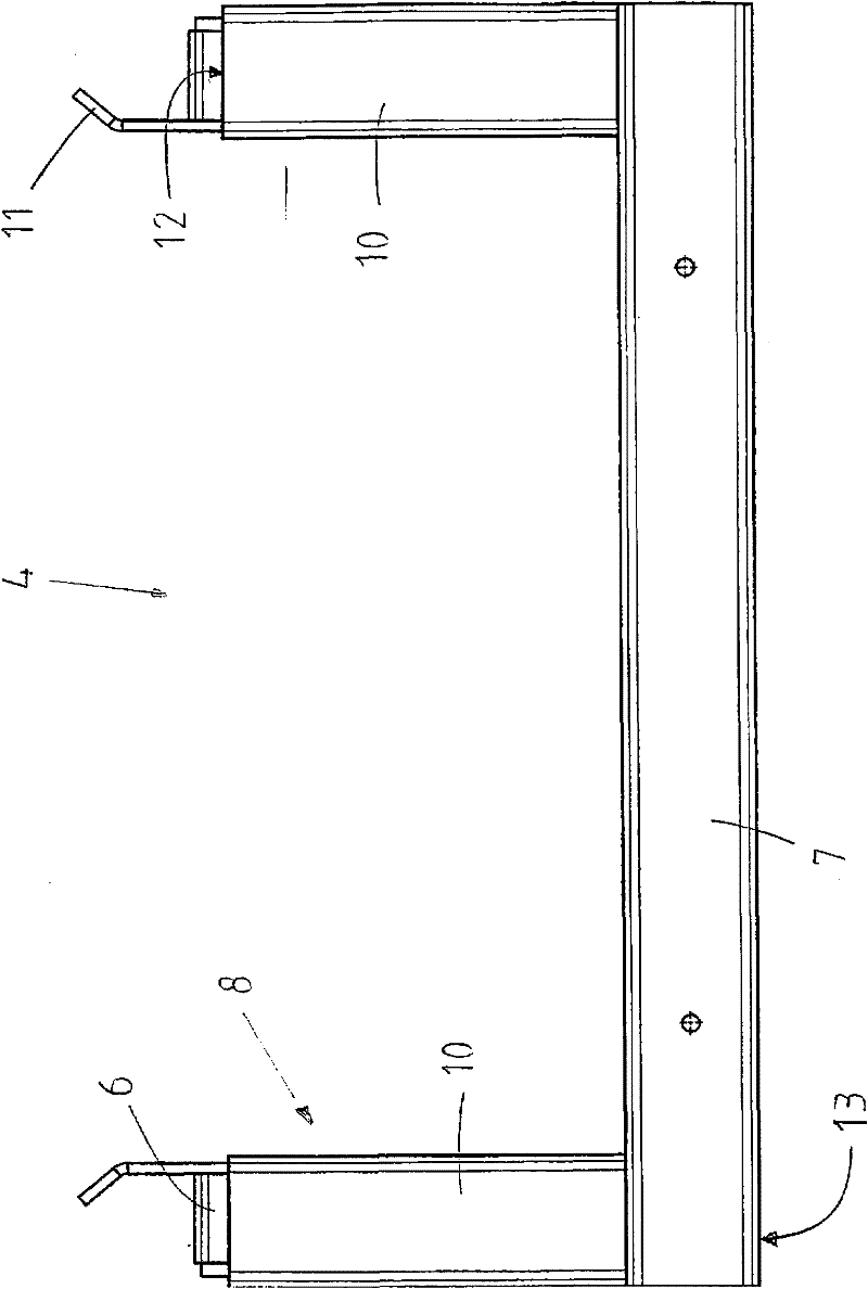 Supporting device used for stacking of heavy goods and storage and transportation system